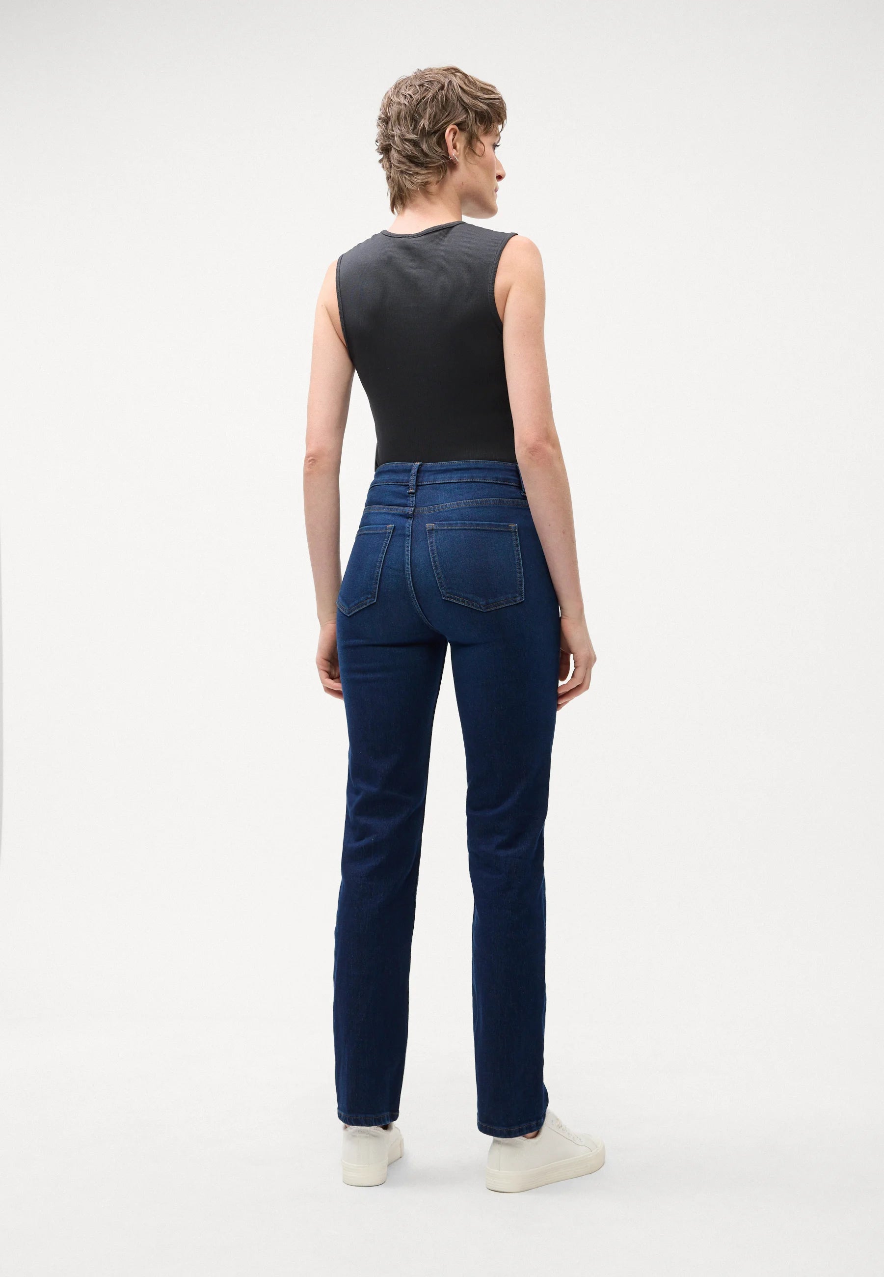 SIENNA - Suorat farkut - sininen denim